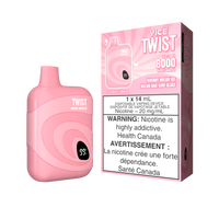 [DÉGAGEMENT] Vice Twist 8000 Vape jetable rechargeable 14 ml