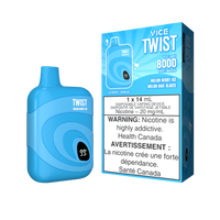 [DÉGAGEMENT] Vice Twist 8000 Vape jetable rechargeable 14 ml