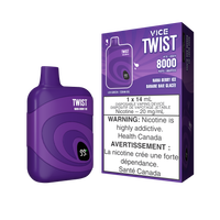 [DÉGAGEMENT] Vice Twist 8000 Vape jetable rechargeable 14 ml