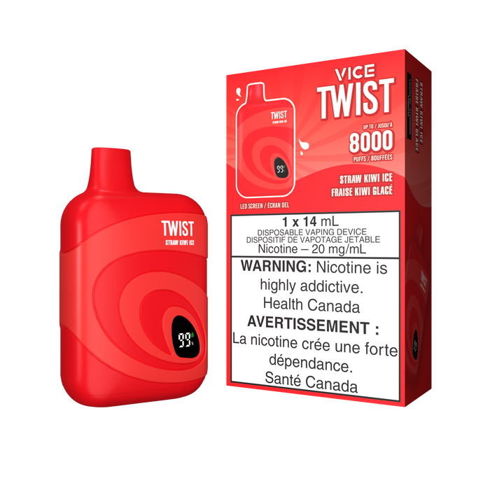 [DÉGAGEMENT] Vice Twist 8000 Vape jetable rechargeable 14 ml