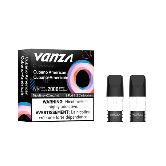 [CLEARANCE] Vanza V8 Pods 2 Pods Per Pack STLTH Compatible