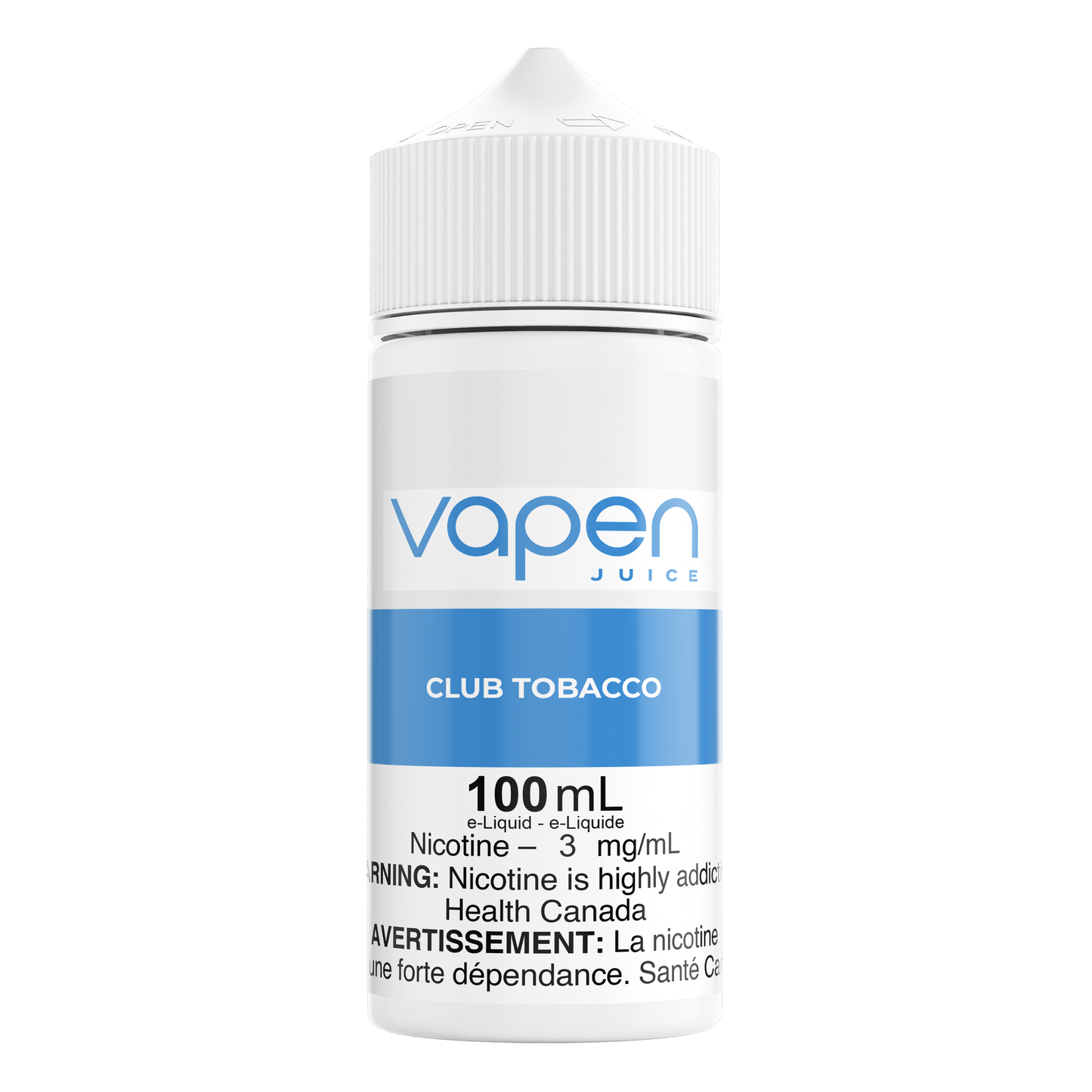 Club Tobacco - Jus Vapen * Nouveau nom, même saveur