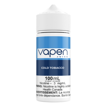 Cold Tobacco - Vapen Juice *Same Flavour New Name