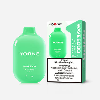 [DÉGAGEMENT] Yoone Wave 5000 Puff Vape jetable rechargeable 10 ml