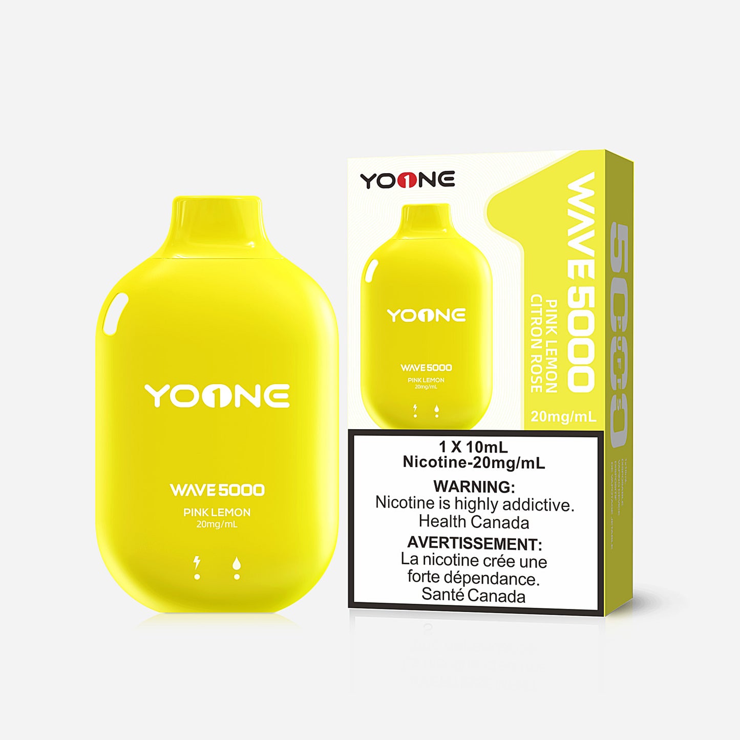 [CLEARANCE] Yoone Wave 5000 Puff Rechargeable Disposable Vape 10ml