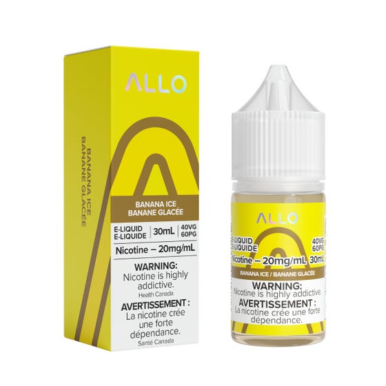 Allo E-Liquid Salt - Banana Ice