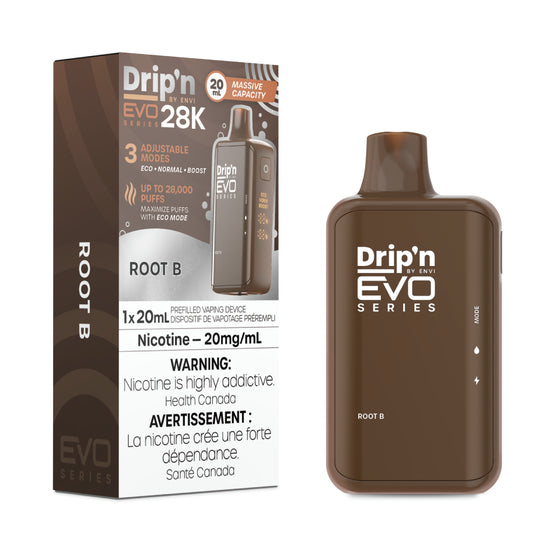 ENVI Drip'n EVO SERIES 28K Rechargeable Disposable Vape 20ml