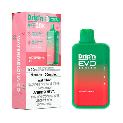 ENVI Drip'n EVO SERIES 28K Rechargeable Disposable Vape 20ml