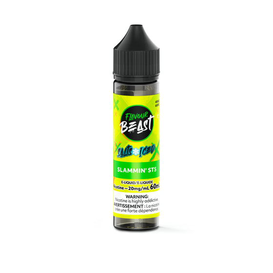 Flavour Beast E-Liquid 60mL Salts - Slammin' STS Iced