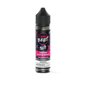 Flavour Beast E-Liquid 60mL Salts - Trippin' Triple Berry