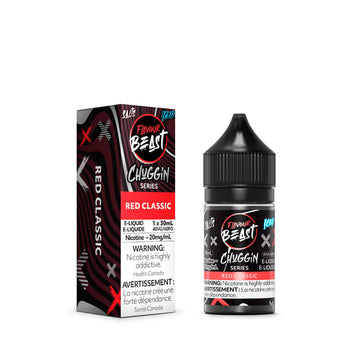 Flavour Beast Chuggin E-Liquid - Red Classic Iced