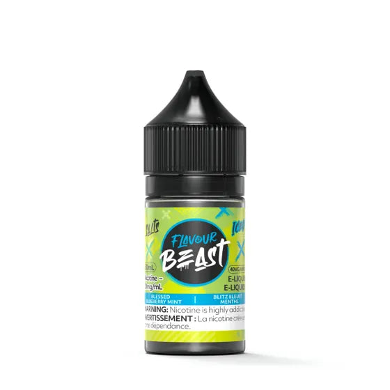 Flavour Beast E-Liquid - Blessed Blueberry Mint Iced