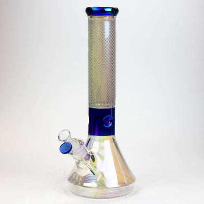 13" Genie Electroplated Glass Beaker Bong ( F11 )