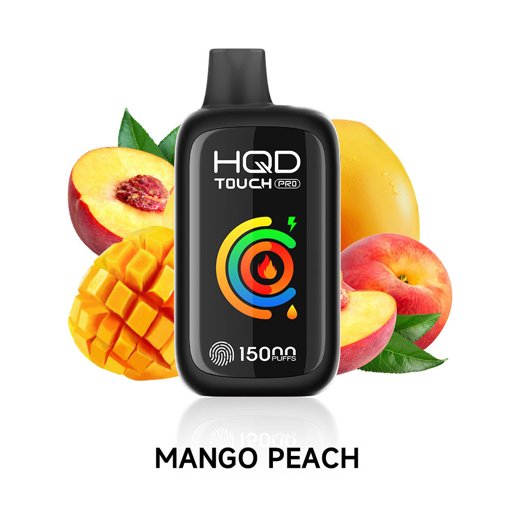 HQD Touch Pro 15000 Puff Vape jetable rechargeable 20 ml