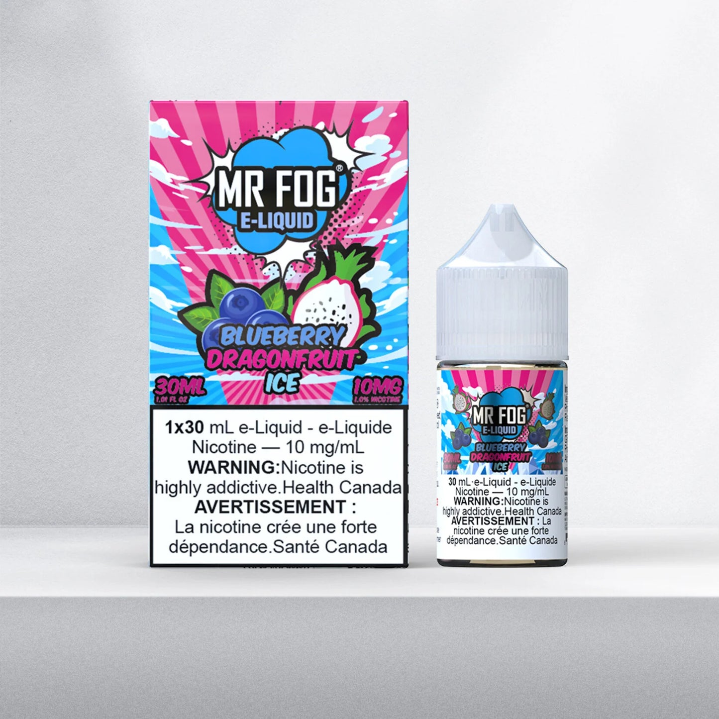 E-liquide MR FOG Salt - Glace Myrtille Fruit du Dragon