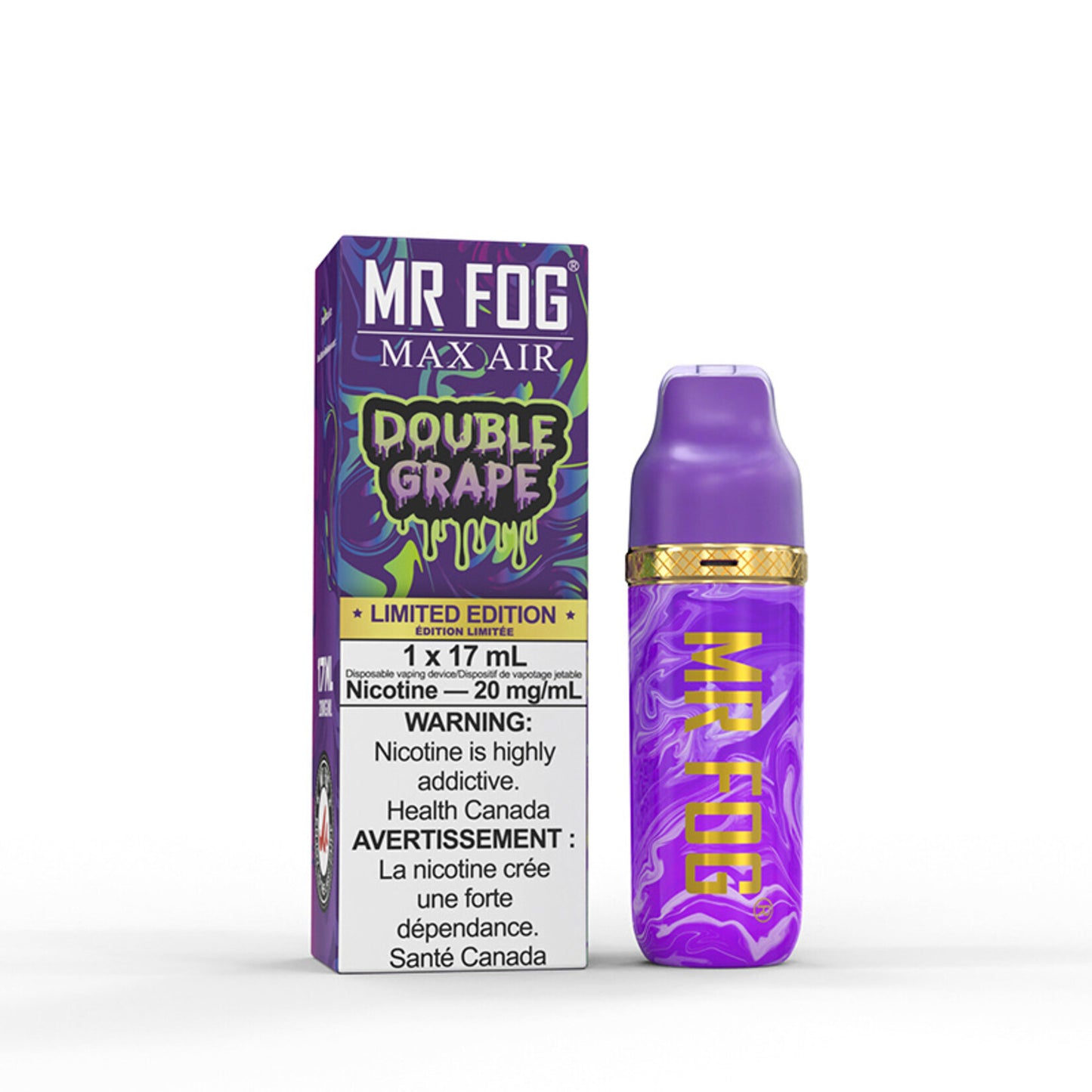 [CLEARANCE] MR FOG Max Air 8500 Puff Rechargeable Disposable Vape 17ml