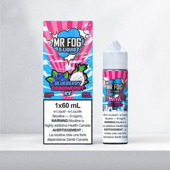 E-liquide MR FOG 60 ml - Glace au fruit du dragon et à la myrtille