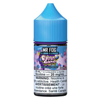 E-liquide MR FOG Salt - Série Bubble Gang - Framboise Bleue