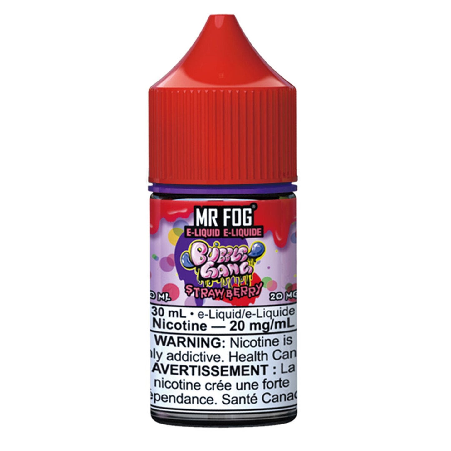 E-liquide MR FOG Salt - Série Bubble Gang - Fraise