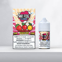 E-liquide MR FOG Salt - Glace à la pêche et à la pomme