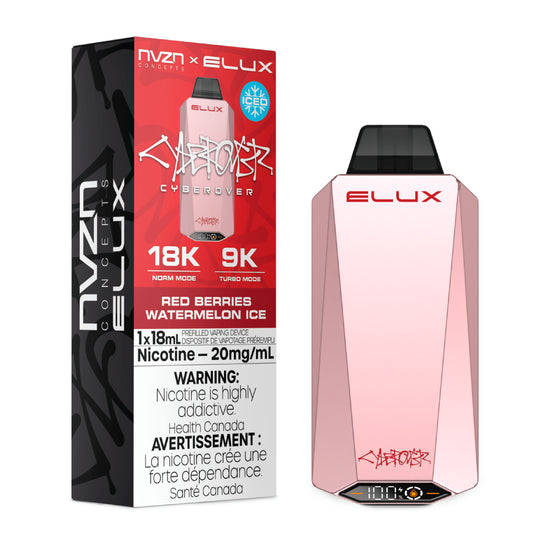 NVZN Elux Cyberover 18K Rechargeable Disposable Vape 18ml