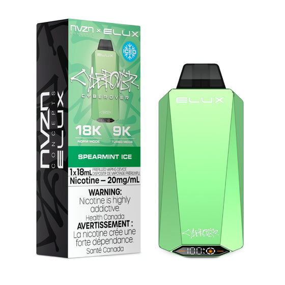 NVZN Elux Cyberover 18K Rechargeable Disposable Vape 18ml