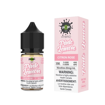 E-liquide Pop Hit Salt - Citron rose