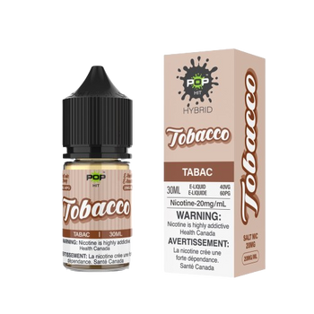 Pop Hit Salt E-Liquid - Tobacco