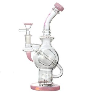 SOUL Glass 9,5" Recycler 2 en 1 Bong/Dab Rig