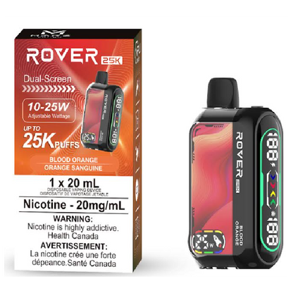 Marz Rover 25k Puff Rechargeable Disposable Vape 20ml Blood Orange