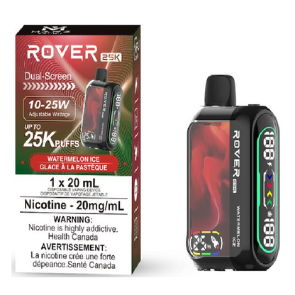 Marz Rover 25k Puff Rechargeable Disposable Vape 20ml Watermelon Ice