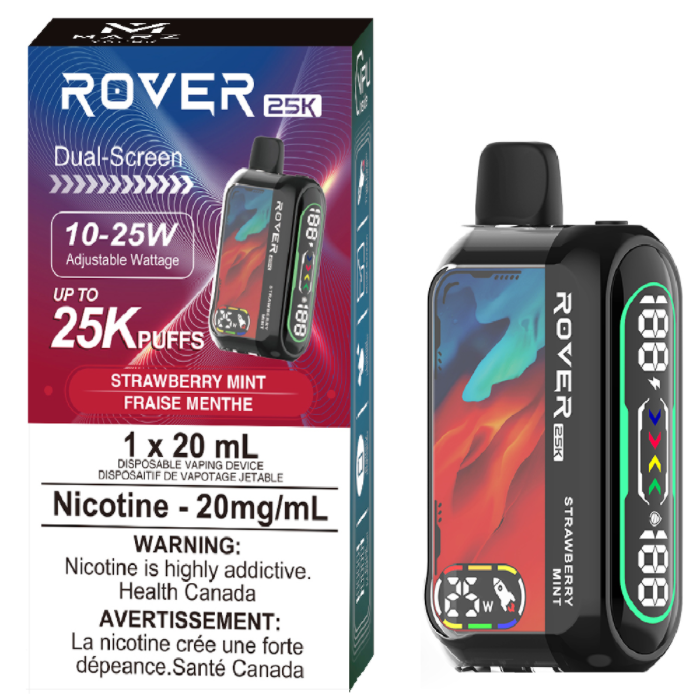 Marz Rover 25k Puff S50 Synthetic Disposable Vape 20ml