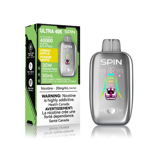 SPIN Ultra 40K Rechargeable Disposable Vape 30mL