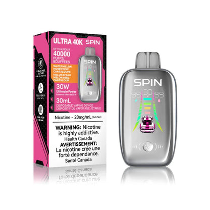 SPIN Ultra 40K Rechargeable Disposable Vape 30mL