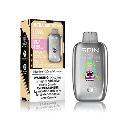 SPIN Ultra 40K Rechargeable Disposable Vape 30mL