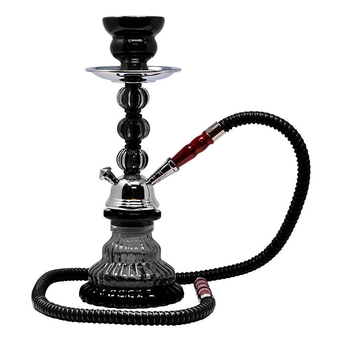 Chicha Pyramide Noire 12" en Verre