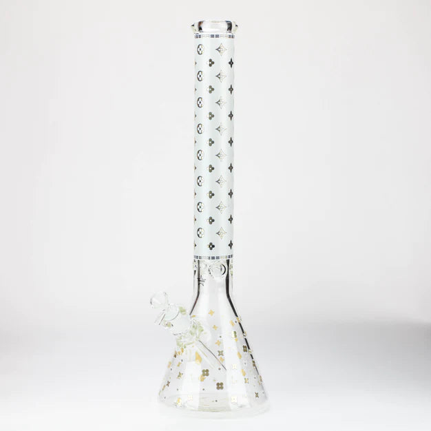 20" Luxury Patterned 9mm Glass Water Bong