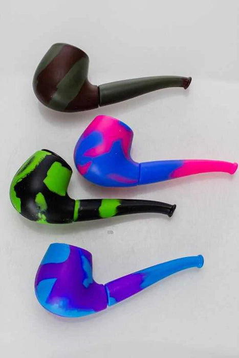 4" Silicone sherlock pipe