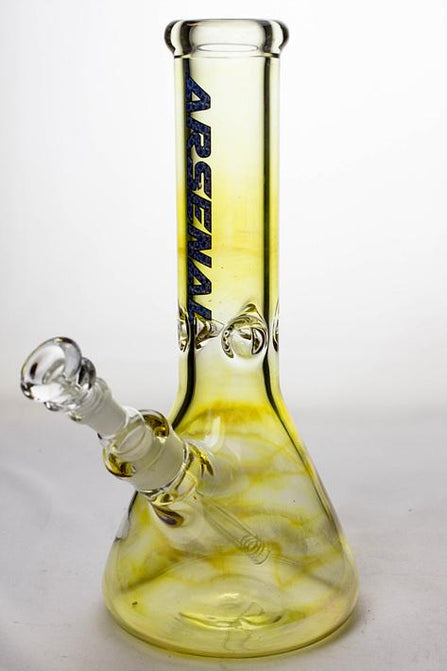 Arsenal 12" 7mm Classic Beaker Fumed Glass Bong