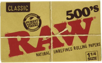 RAW Classic 500. Naturel non raffiné