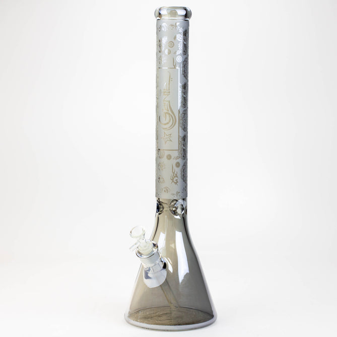 Genie 19" 7mm Bécher en Verre Électrolytique Bong