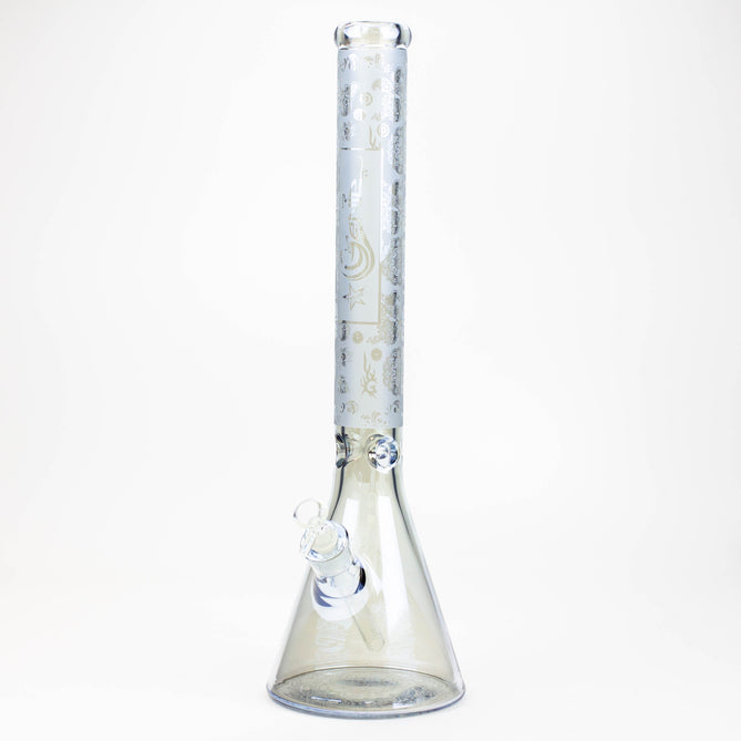 Genie 19" 7mm Bécher en Verre Électrolytique Bong