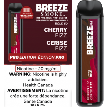 Vape jetable Breeze Pro 2000 bouffées 6 ml