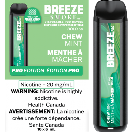 Breeze Pro Disposable 2000 Puff Vape 6ml