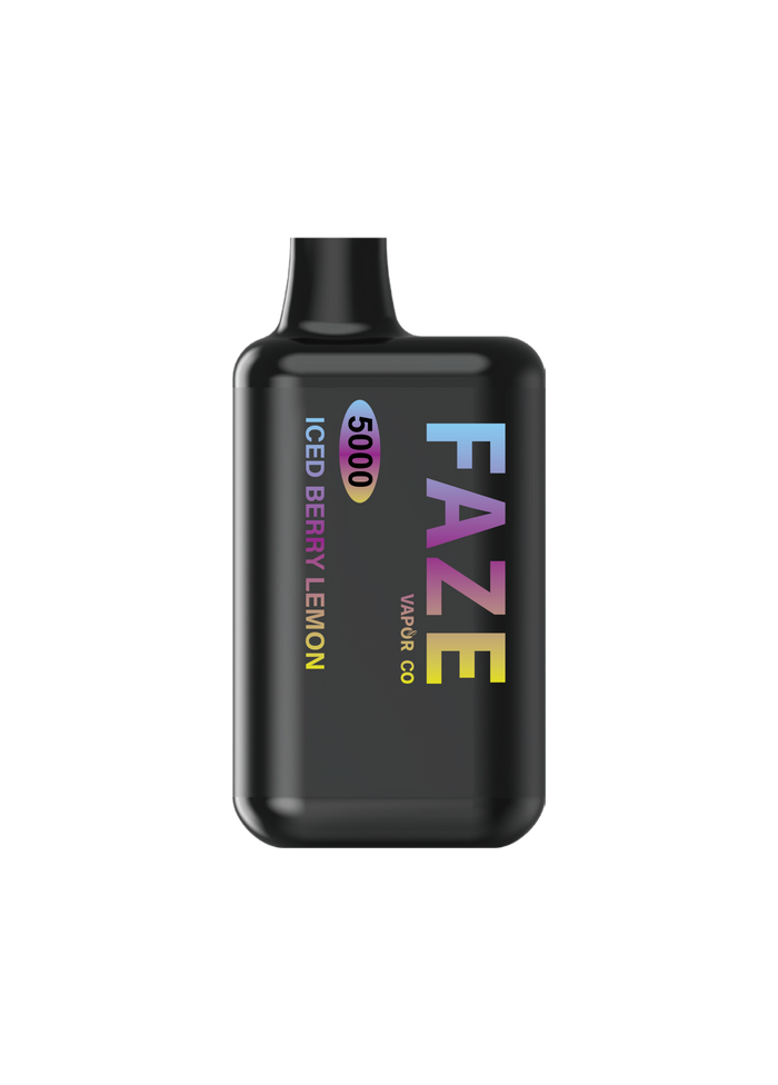 Faze Vapor Co 5000 Faze 2 Édition Noire 9 ml