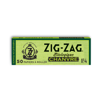 Zig-Zag | Feuilles de chanvre biologique 1 1/4"