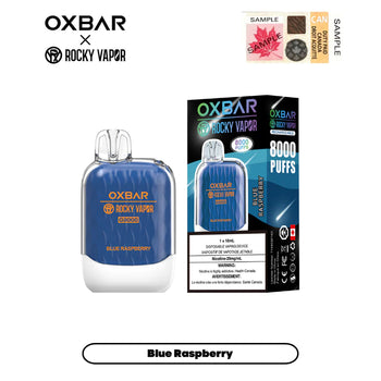 OXBAR X Rocky Vapor G8000 Rechargeable Disposable Vape 18ml