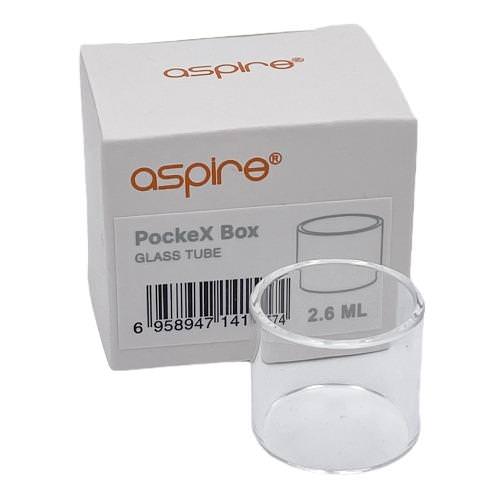 Aspire PockeX Boîte Verre Tube 2.6ml