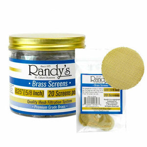 Écrans en laiton de 0,625 po de Randy 