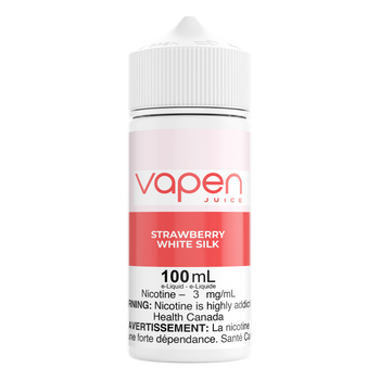 Soie Blanche Fraise - Jus Vapen